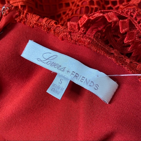 SOLD LOVERS Friends crochet halter dress bodysuit - Picture 9 of 16